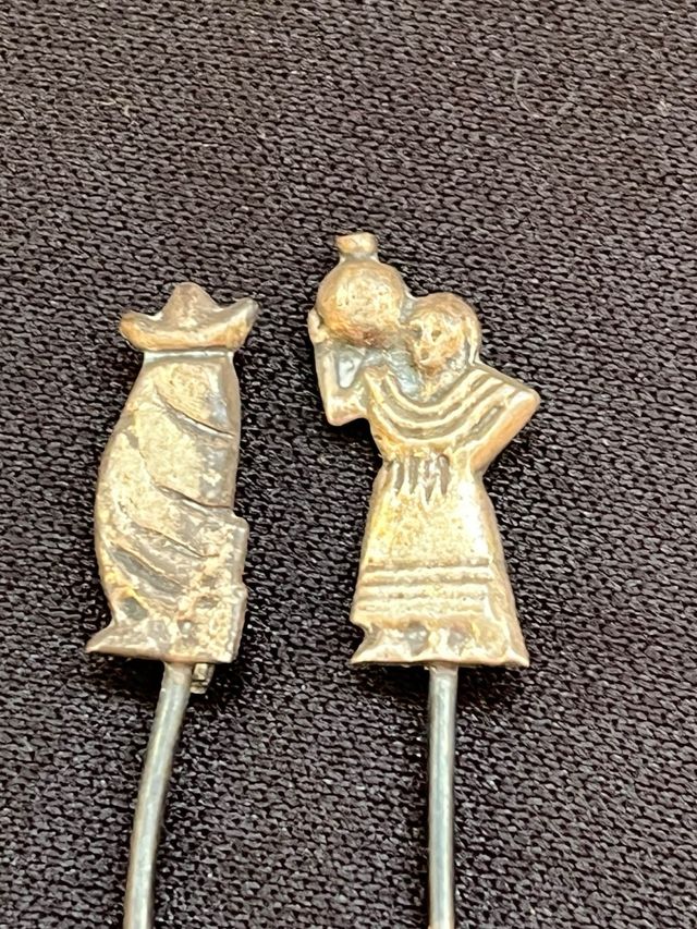 Antiguos Pinchos Plata México Taxco