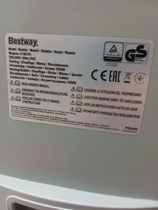 Motor de jacuzzi Bomba para spa Bestway