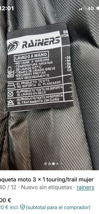 Chaqueta Moto 3x1 Touring/Trail Mujer