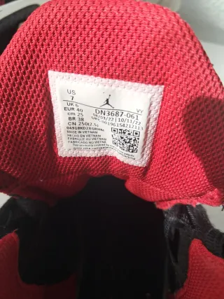 Zapatillas Baloncesto Jordan Talla 40