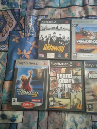 Pack 7 Juegos PlayStation 2
