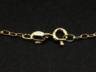 E687013-26 Gargantilla Oro 18K 21Cm