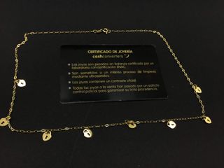E687013-26 Gargantilla Oro 18K 21Cm