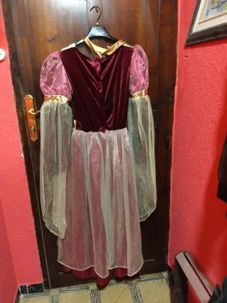 Disfraz Dama Medieval Niña