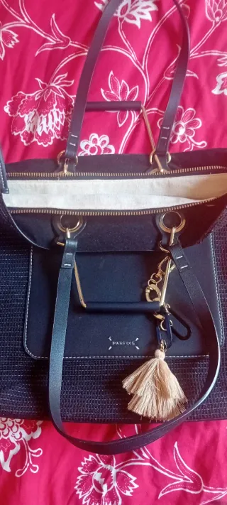 Bolso Parfois Negro Amplio