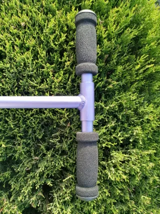 Patinete Plegable Morado y Turquesa