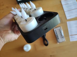 12 candeline LED ricaricabili - Nuove