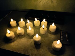 12 candeline LED ricaricabili - Nuove