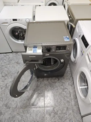 Lavadora Samsung Gris de 8kg 6 meses de garantía