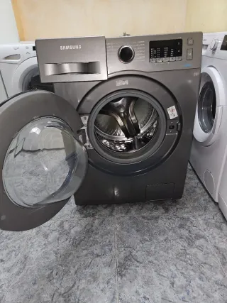 Lavadora Samsung Gris de 8kg 6 meses de garantía