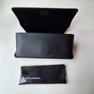 Funda de piel Dolce & Gabbana para gafas