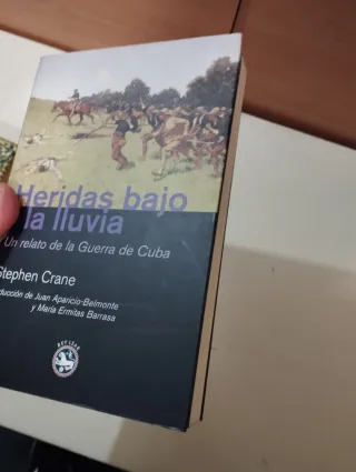 Stephen Crane. Heridas bajo la lluvia.