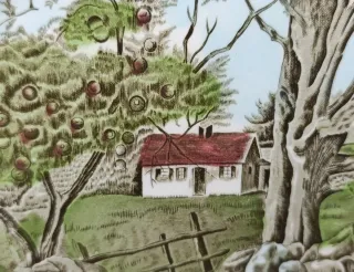 PLATO DE PORCELANA JOHNSON BROS