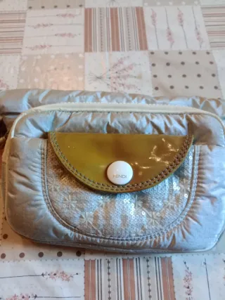 Marsupio Fendi donna oro/argento