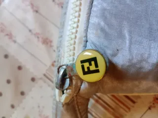 Marsupio Fendi donna oro/argento