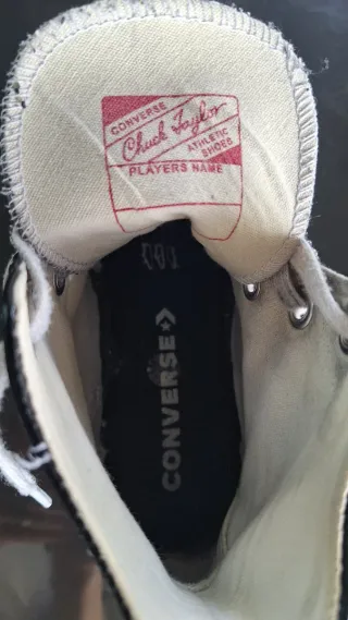 Converse Run Star Hike negras y blancas