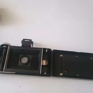 Cámara vintage Agfa Billy 1 fotómetro prix y estuc