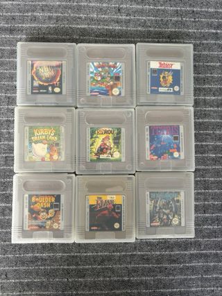 Nintendo Game Boy Beige con Accesorios y juegos