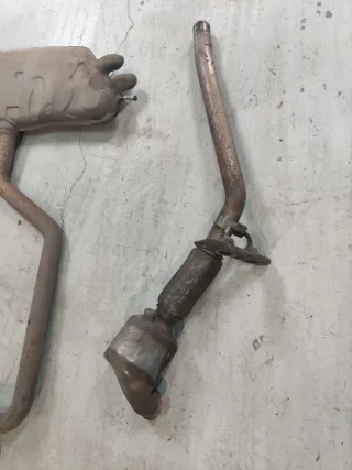 Filtro de partículas , tubo de escape, golf 5