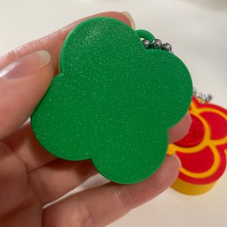 Llavero Flor de Barcelona con clicker