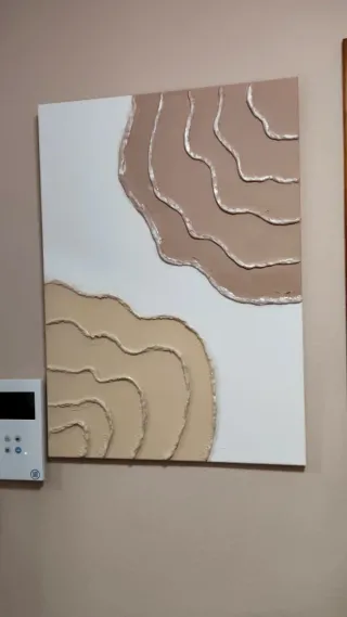 Cuadro texturas,echo por mi.