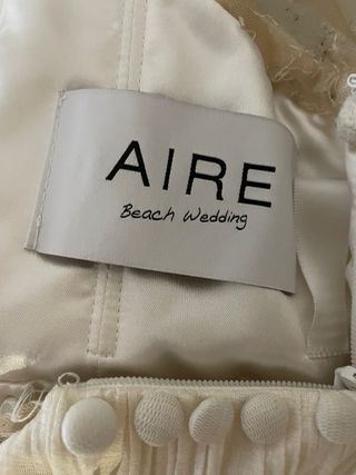 Vestido de Novia Aire Barcelona Blanco