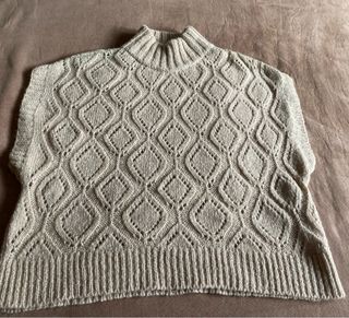 Chaleco ANNA lana/mohair beige Talla L