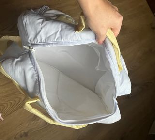 Bolsa de bebé con elefante y sol