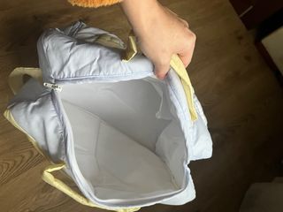 Bolsa de bebé con elefante y sol