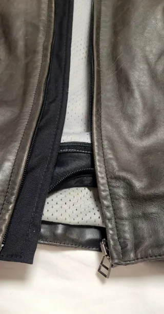 Chaqueta de Moto Dainese Stripes Cuero 50