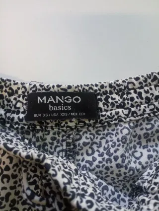 Pantalón corto estampado chica Mango