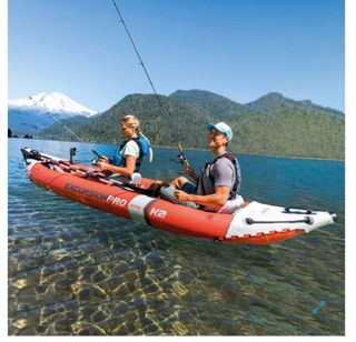 Kayak hinchable Intex Excursion Pro K2 Dos persona