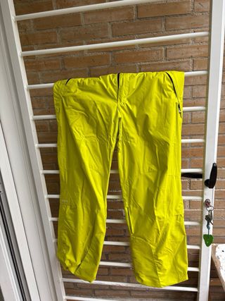 Pantalón de esquí amarillo talla M