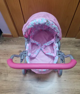 Carro, Hamaca y Cesta Juguete Bebe