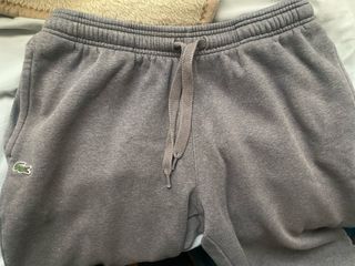 Pantalón chándal/jogger gris Lacoste