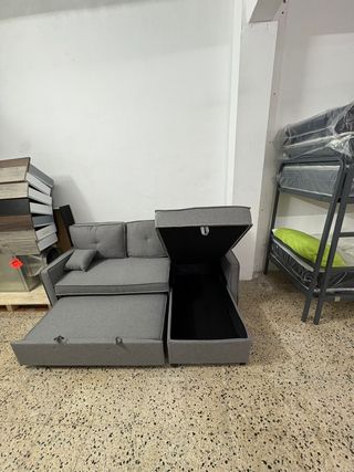 Sofá Cama Gris 350€