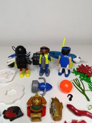 Playmobil 70776 Submarinistas y Accesorios