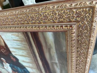 Cuadro pintura oriental árabe estilo clásico