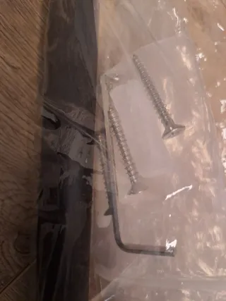 Toallero Acero Inoxidable 60x7.5 cm Negro/Dorado