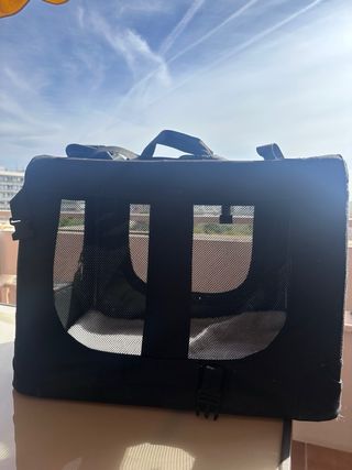 Transportín para mascotas MOSTAR negro