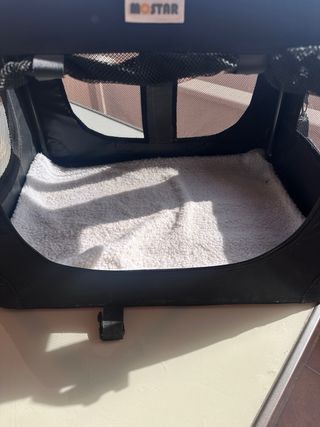 Transportín para mascotas MOSTAR negro