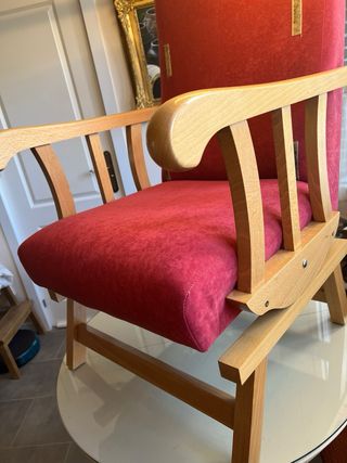 Mecedora de muelle preciosa