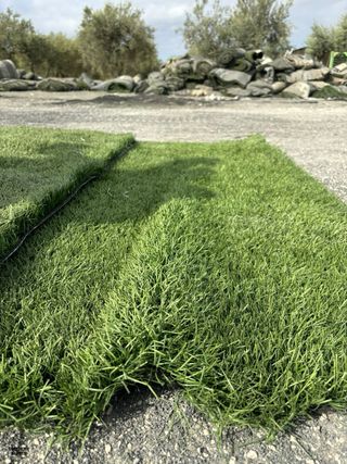 Césped artificial reciclado