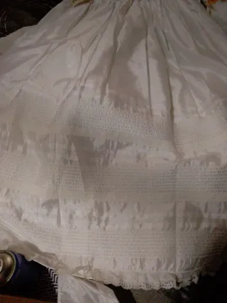 Vestido de comunión seda natural sin estrenar