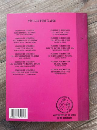 Cuaderno de ejercicios. Ver la vida color de rosa