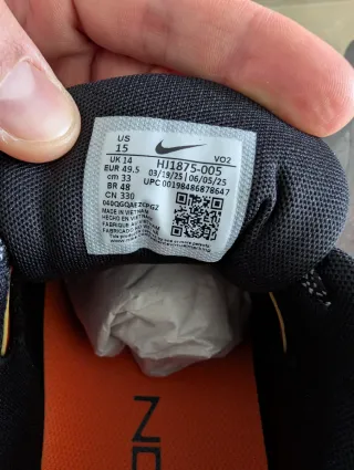 Nike Metcon 10 Zapatillas Deportivas Negro/Naranja