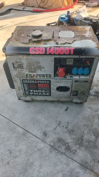 Generador diesel silencioso