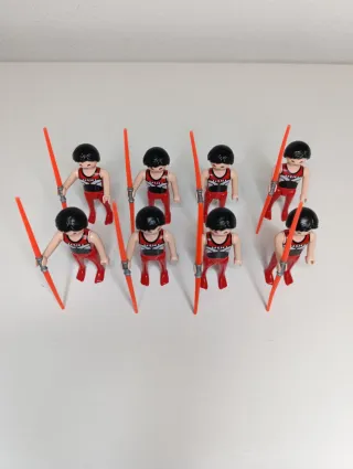 Lote Playmobil Lanzadores Jabalina