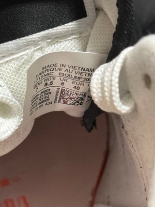 Zapatillas Converse Weapon CX Mid Negras/Blancas