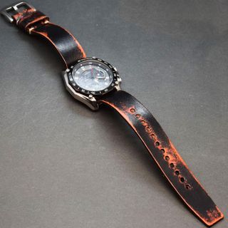 Correa militar tipo NATO de cuero – artesanal